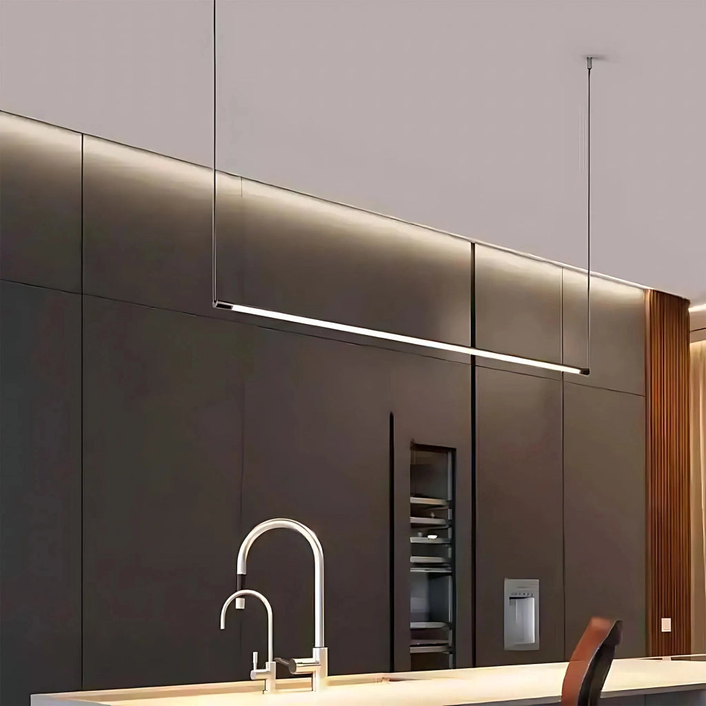 Lampada A Sospensione Lhj031-cp 120 Cm Nero