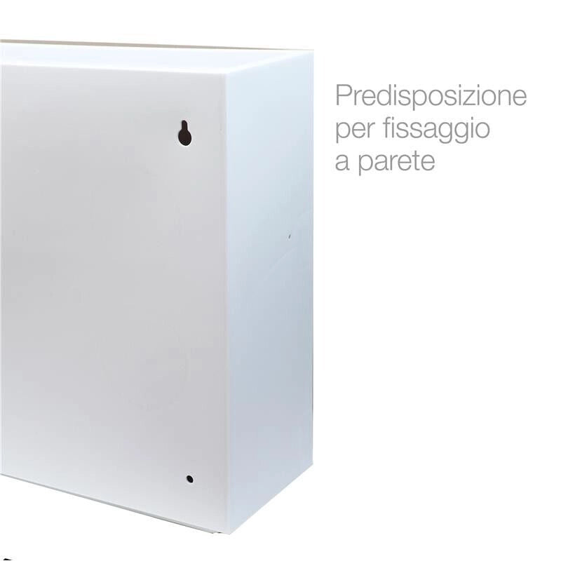 SET 5 SCARPIERE BIANCHE + 5 SCARPIERE TORTORA 51 X 17 X H39 CM