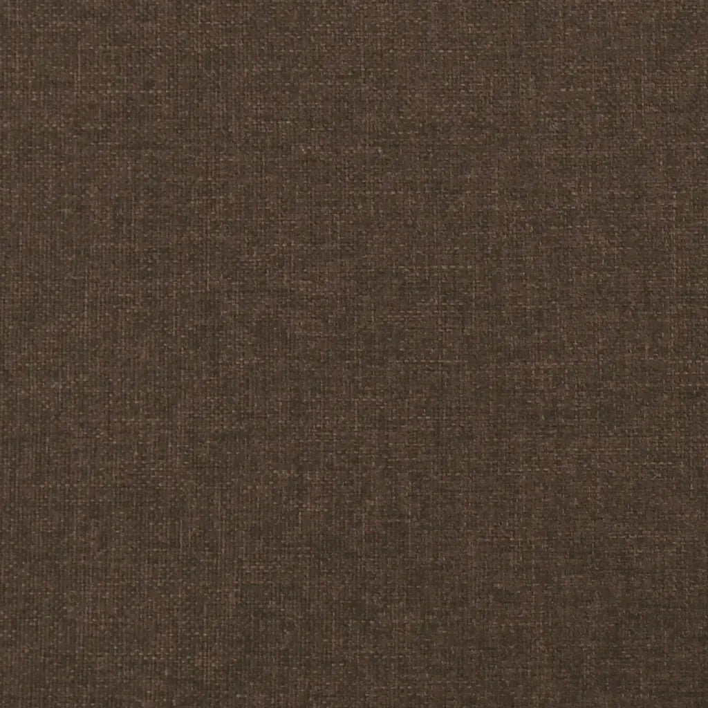 Letto singolo | Letto per adulti | Struttura Letto a Rete a Molle Marrone Scuro 90x190 cm Tessuto