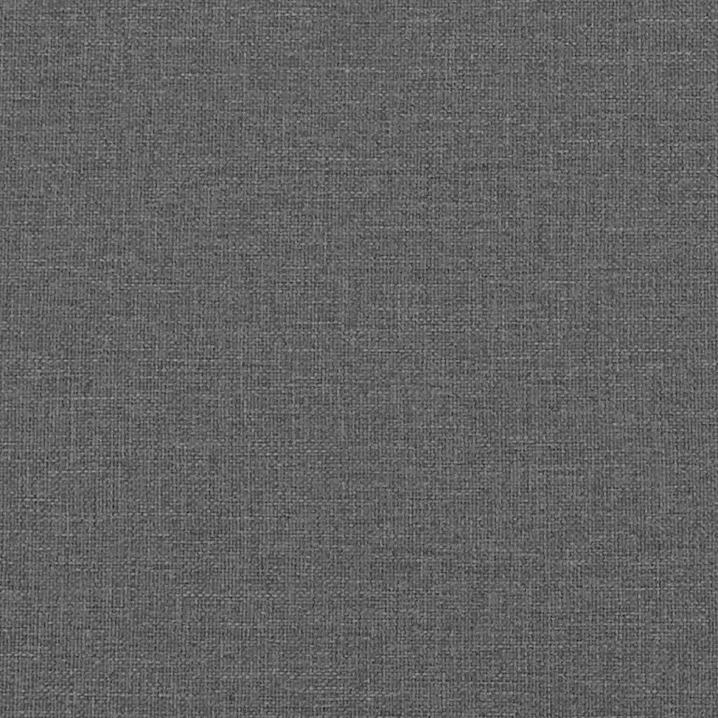 Struttura del letto-Giroletto Grigio scuro 160 x 200 cm Pino massello 346810
