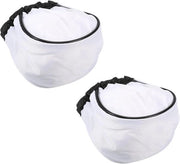 Diffusore di luce a bolla per fotografia - 2 pezzi universali con cappuccio elastico morbido - accessori per illuminazione rapida