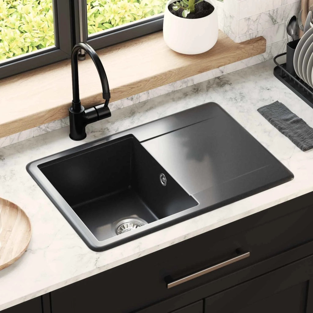 Lavello Nero 670 x 460 mm Granito 42028408
