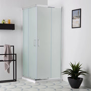 Box doccia vetro satinato 70x70 scorrevole