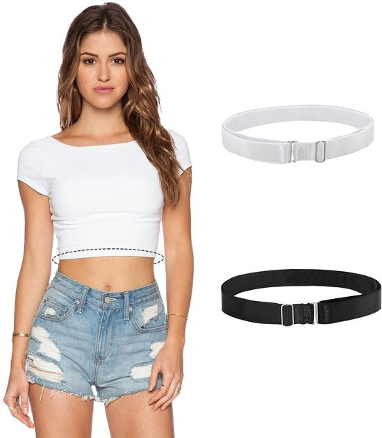 2 Set di Cinture per Top Crop Adattabili