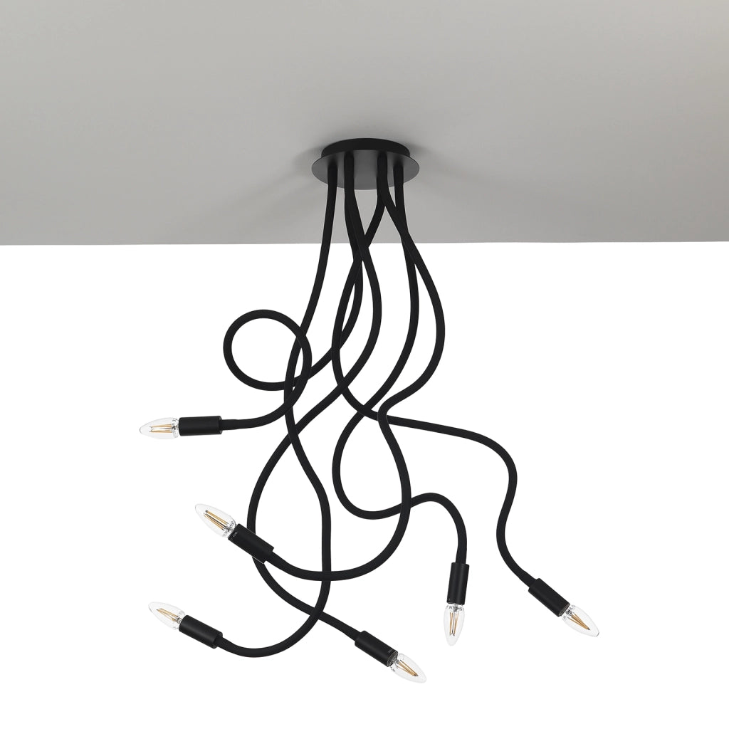 Lampadario ORIX nero