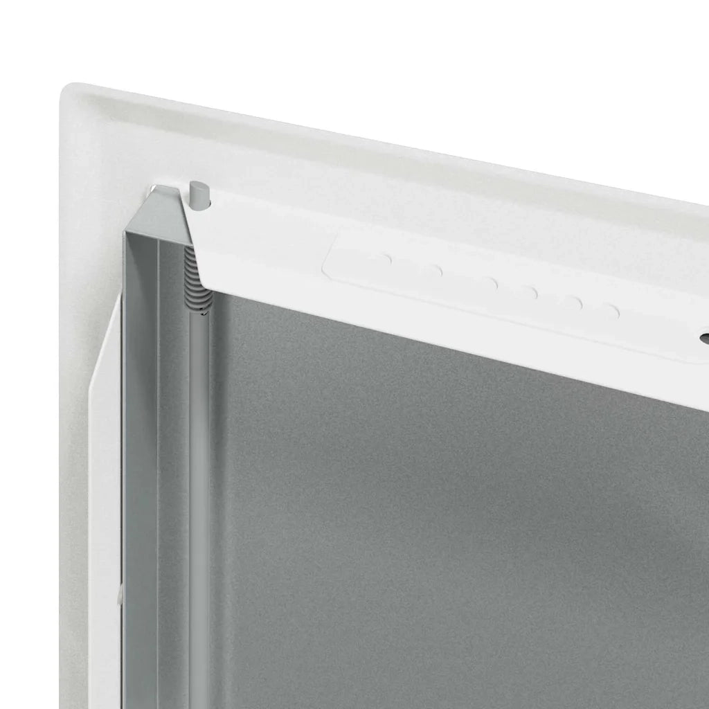 Pannello di Accesso Bianco 53 x 53 x 3 cm Acciaio 42010258