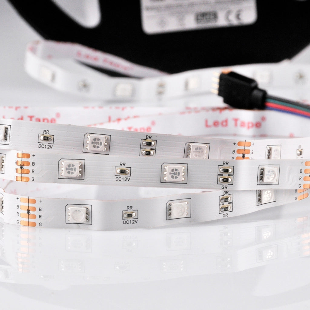 Kit Striscia LED RGB 5m 18W IP20 telecomando Polux