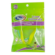 BRACCIALETTI VAPA SILICONE 2 PZ CITRONELLA