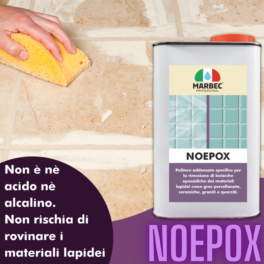 Come rimuovere boiacche epossidiche NOEPOX   1LT