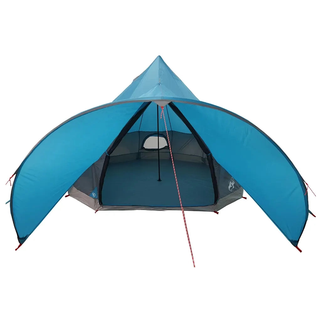 Tenda Teepee per 5 Persone Blu e Grigio 415 x 415 x 247 cm 42004012