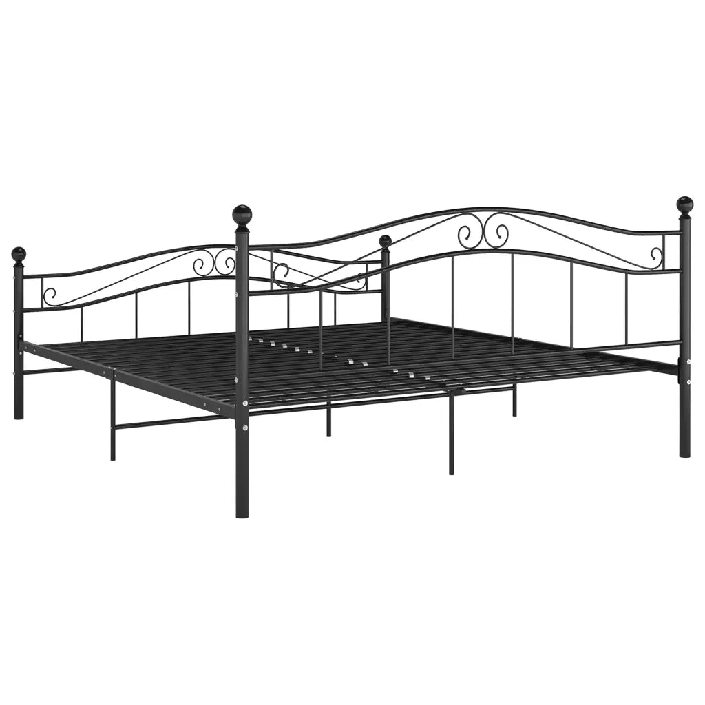 Giroletto Nero in Metallo 180x200 cm 325003