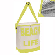 Borsa termica modello beach life colore cedro