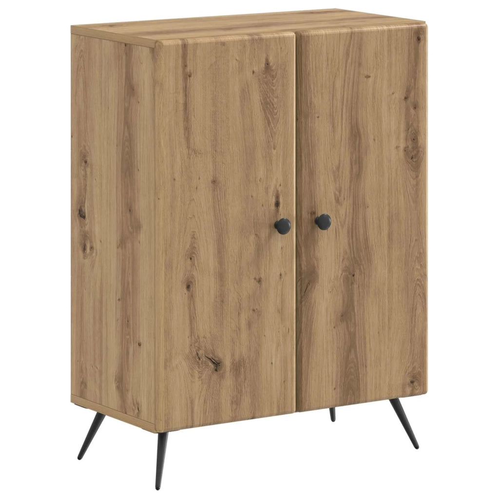 Set di Armadi da Bagno da 2 Pezzi BREDA Rovere Artigianale 3417647