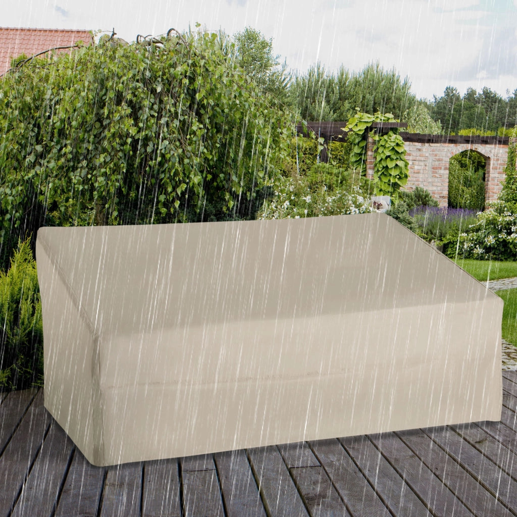 Copri Divano 3 Posti Impermeabile ¨C Minimal ¨C Beige 218x111x101 cm
