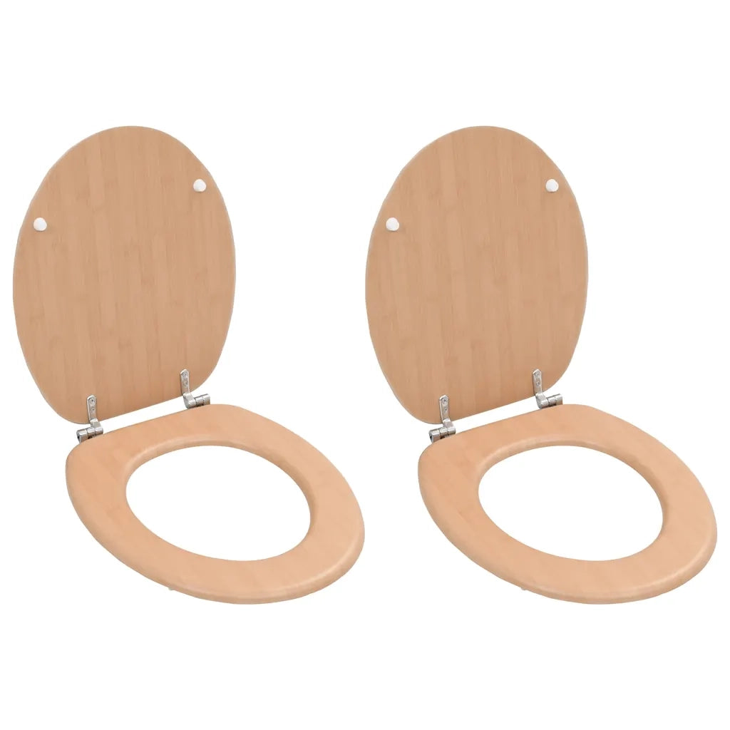 Tavolette WC con Coperchi 2 pz in MDF Design BambÃ¹ cod mxl 40403