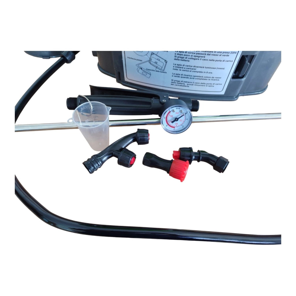 POMPA A ZAINO BATTERIA IRIS LT.16