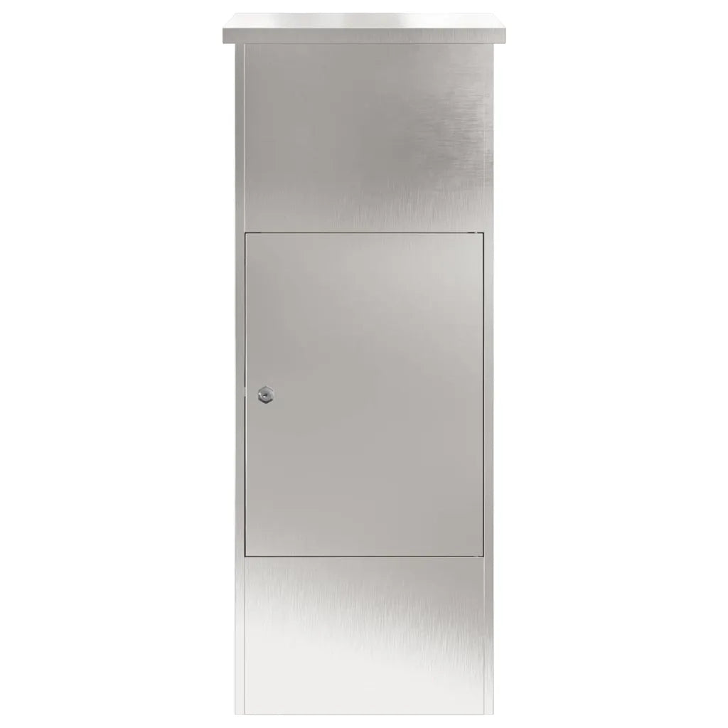 Cassetta per pacchi con porta Argento 44,5 x 29 x 110,5 cm 874930