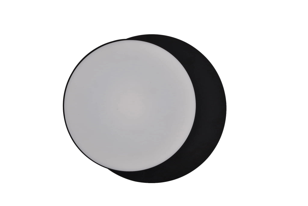 Plafoniera LED esterna Lutec Goleta nera 24,3W IP44