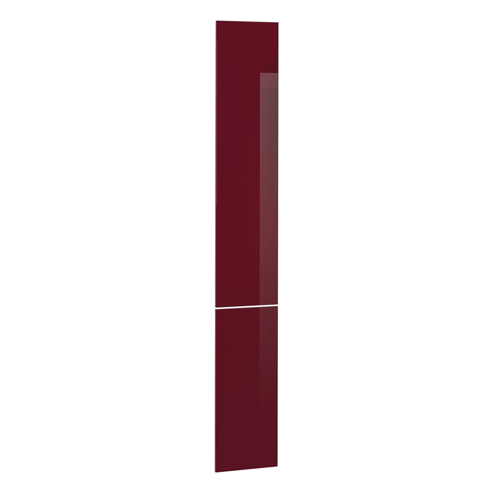 Vicco Frontale cucina Rosso lucido 29.6 x 196 cm frontale del mobile per mobile alto estraibile