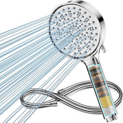 Douchekop con filtro - douchi ad alta pressione - 6 tipi di getto d'acqua