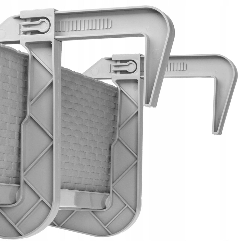 KADAX Fioriera da balcone 40 cm, supporto per vaso, manici (3 pezzi)