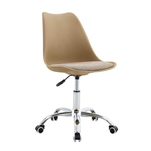 POLTRONA UFFICIO GEMMA TORTORA 43X48X76-87CM