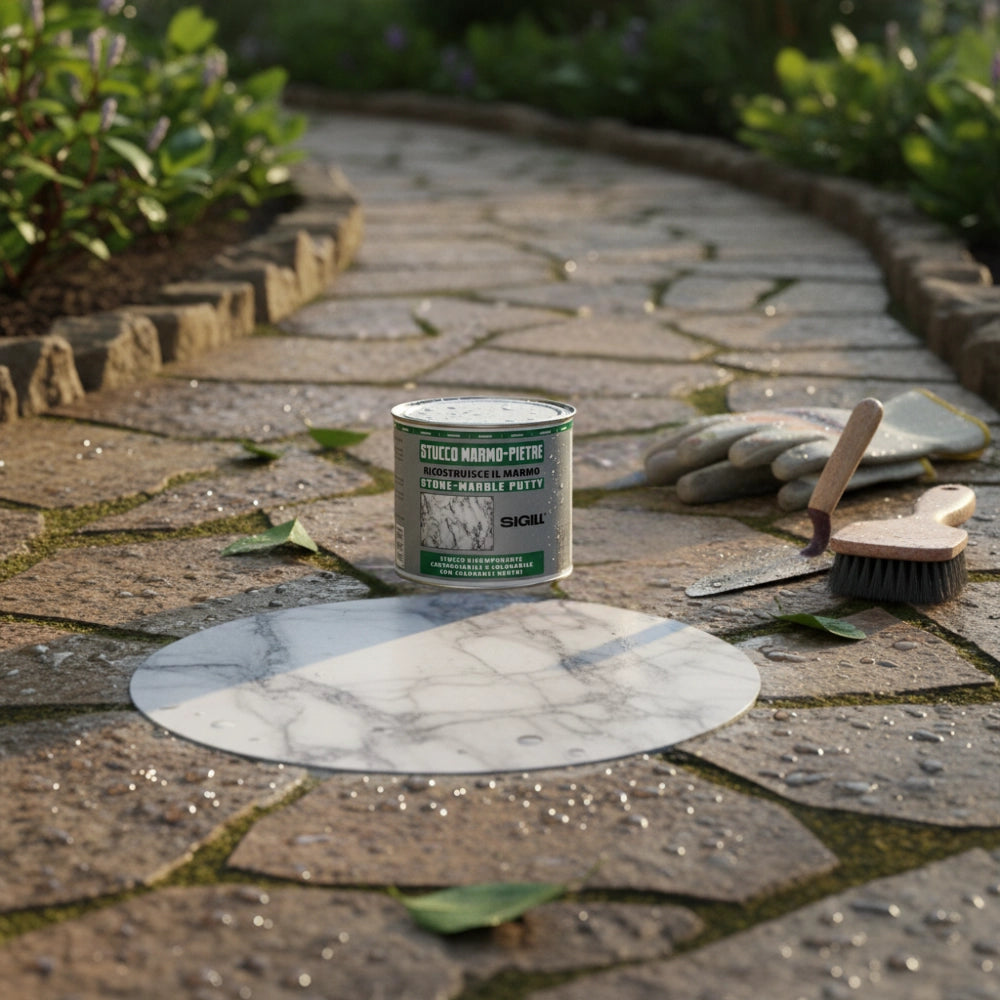 Stucco marmo pietre per riparazioni e ricostruzioni 500 ml