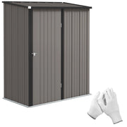 Capanno da Giardino ¨C Minimal ¨C Nero 161.5x94.5x196 cm