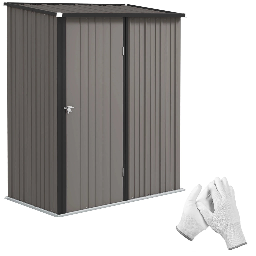 Capanno da Giardino ¨C Minimal ¨C Nero 161.5x94.5x196 cm