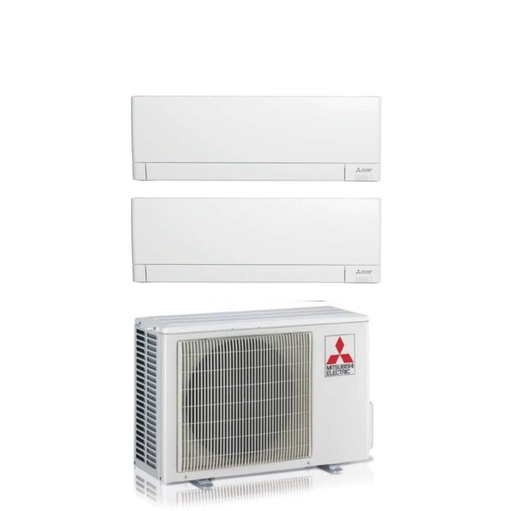 Condizionatore Dual Split Mitsubishi Electric MSZ-AY 9+15 con MXZ-2F53VF R-32 Wi-Fi Integrato