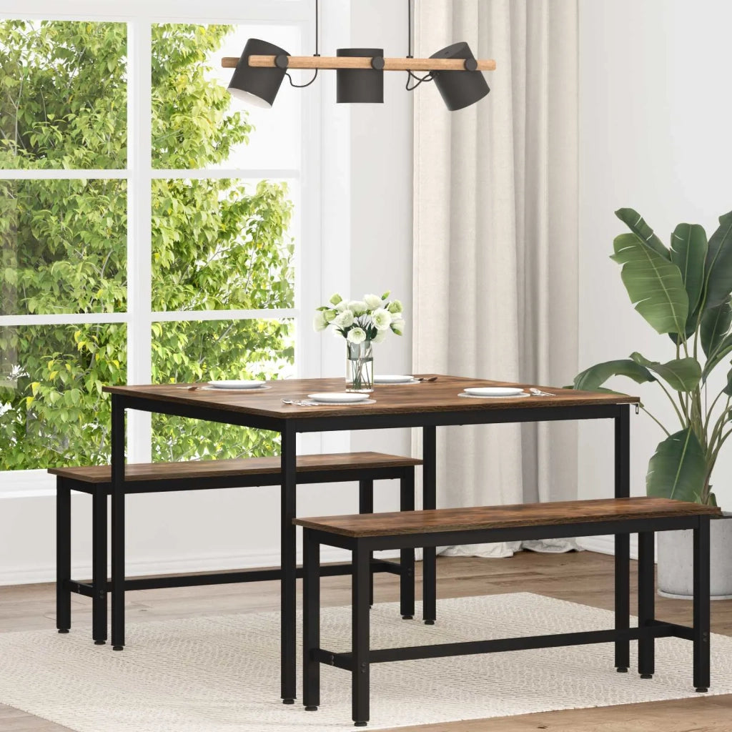 Tavoli da pranzo 110 x 110 x 75 cm Legno ingegnerizzato 892640