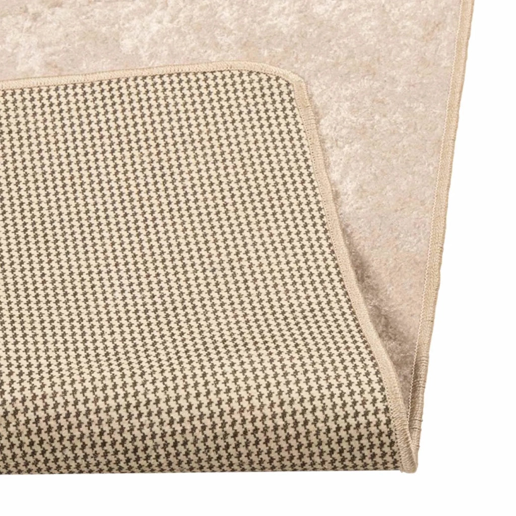 Runner Tappeto MARSA Crema 100 x 350 cm Poliestere e PVC 42023065