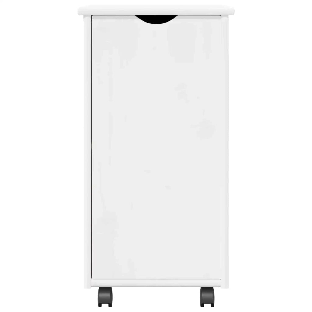 Mobile con Ruote con ruota Bianco 34 x 39 x 65,5 cm 42028357