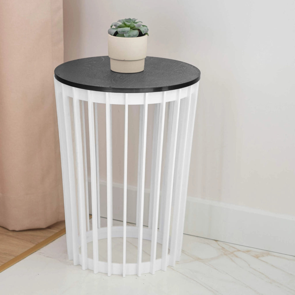 Supporto per fiori e piante KADAX, bifacciale, bianco, 39,5 cm