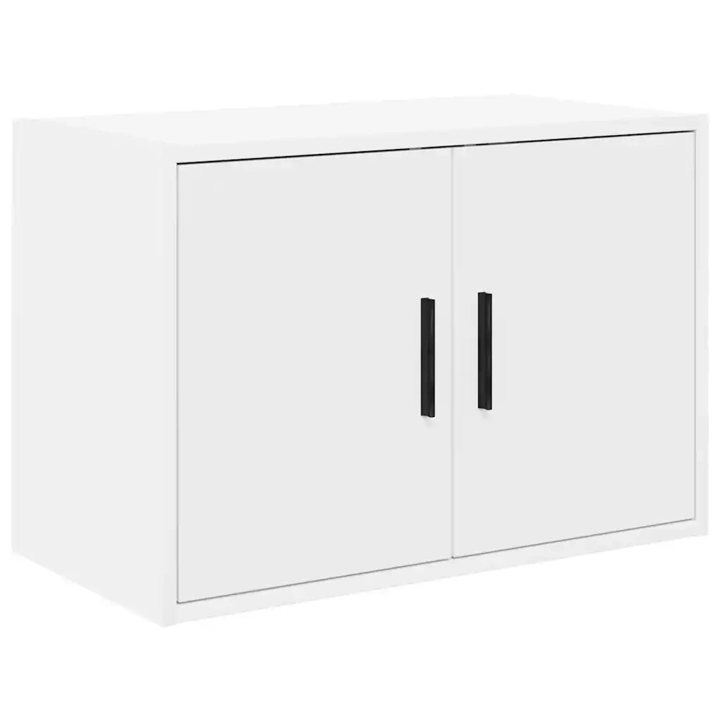 Pensile per Garage Bianco in Legno Multistrato 860643