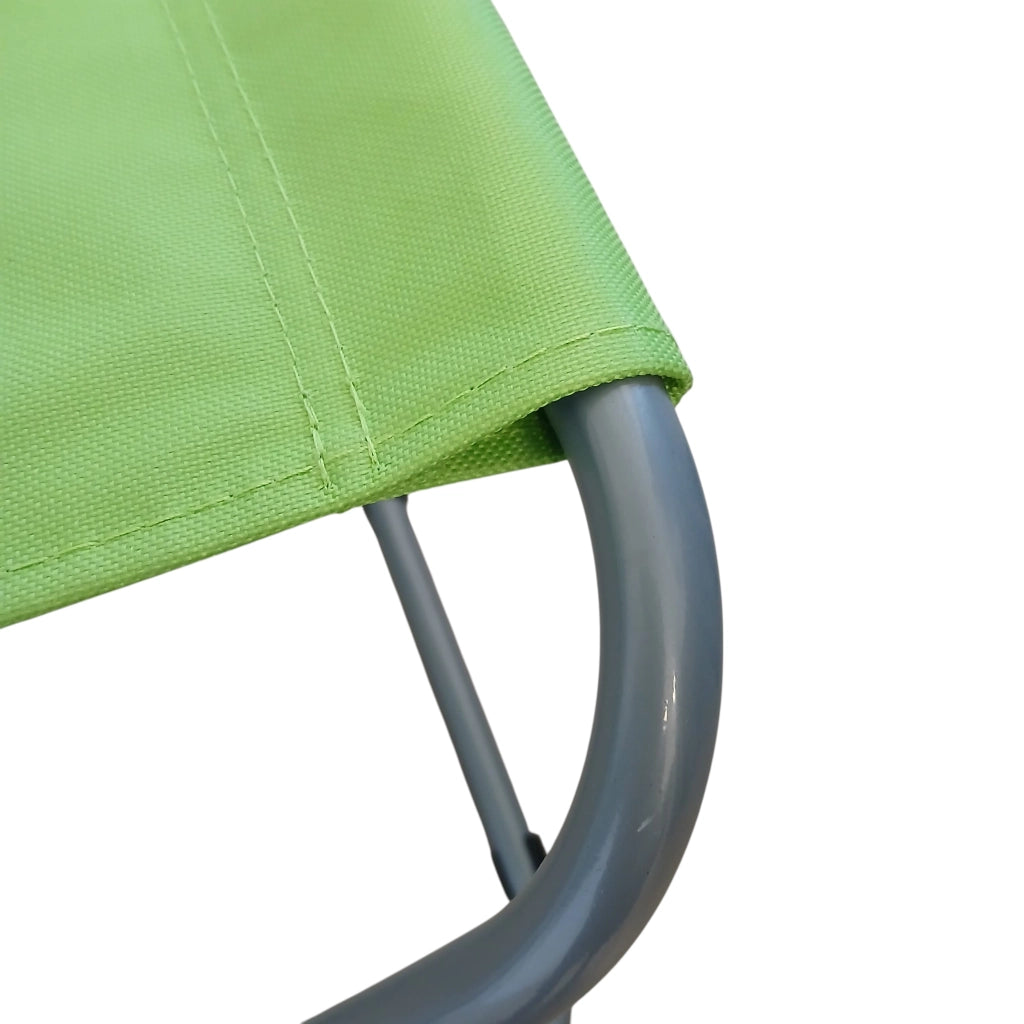 SGABELLO PIEGHEVOLE SIESTA 32X27XH34CM VERDE