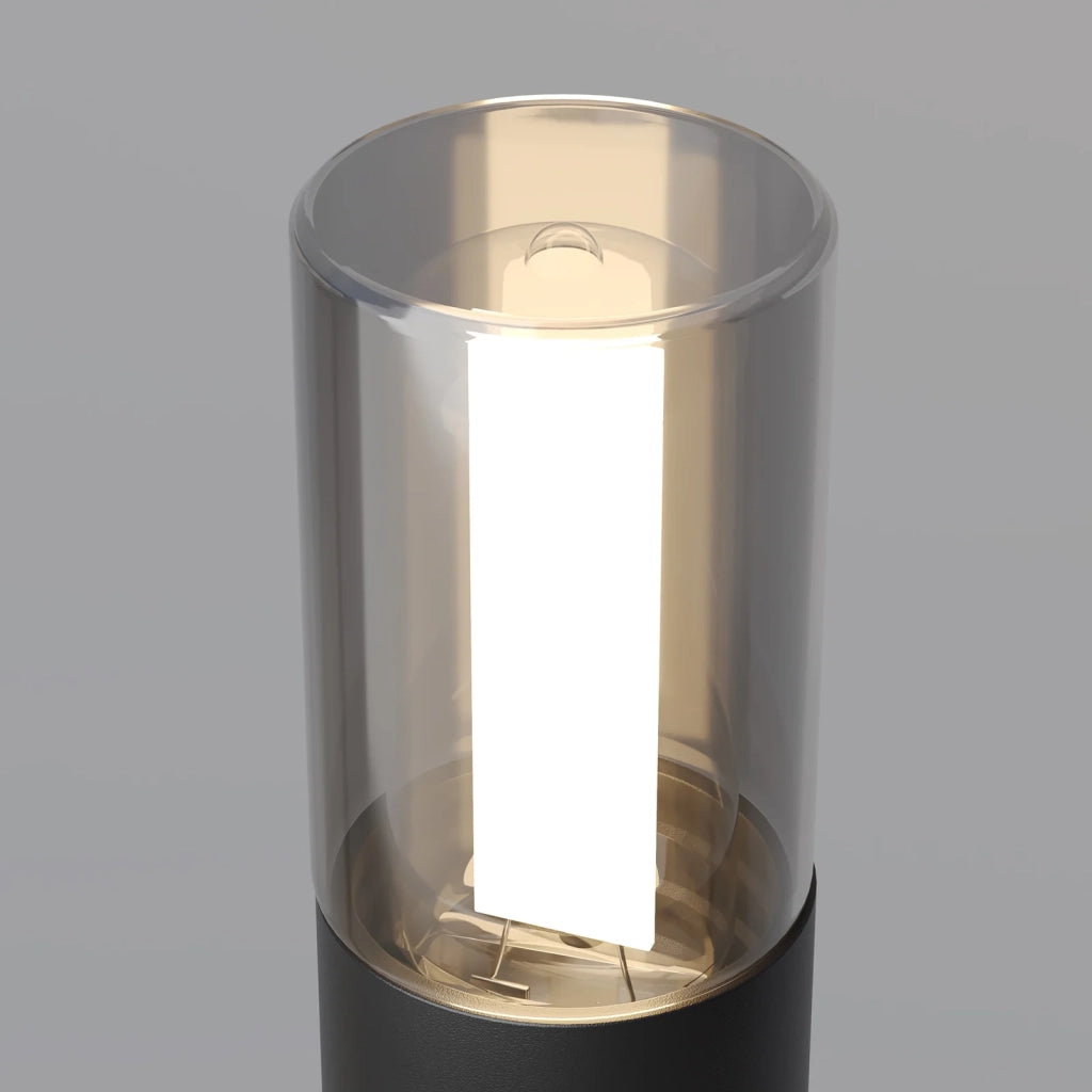 Maytoni Lampada da Esterno Moderna Glide 1 luce G9 IP54 grafite alluminio vetro
