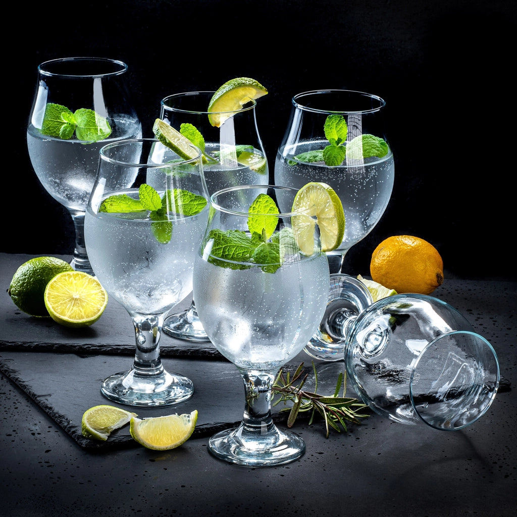 Set di 6 bicchieri da 570 ml per birra, gin tonic KADAX