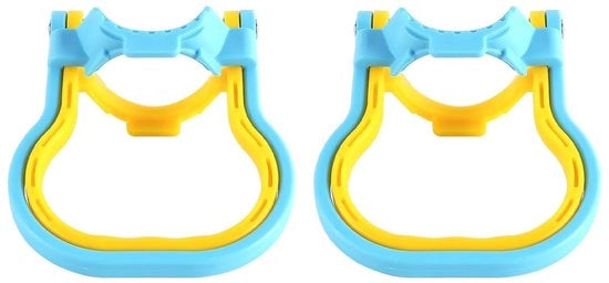 Portatile - Dispensatore di acqua - Carrietta per bottiglia d'acqua - Manubrio - Portatile - Leggero - Materiale PP - Bottiglia d'acqua
