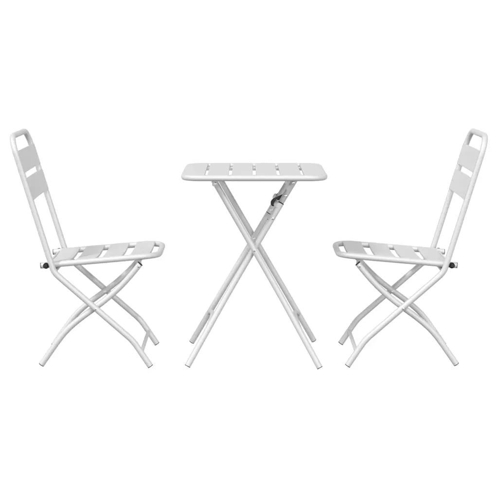 Set bistrot 3 pcs Bianco Acciaio 42002950