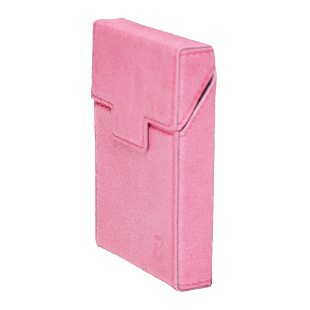 Custodia in pelle rosa per pacchetto di sigarette P24