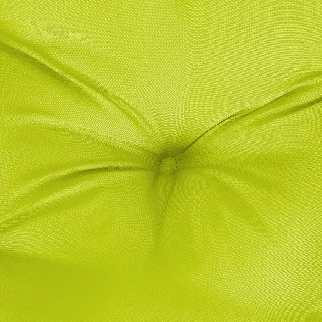 Cuscini per Sedia 2 pz Verde Intenso 40x40x7 cm Tessuto Oxford 314893