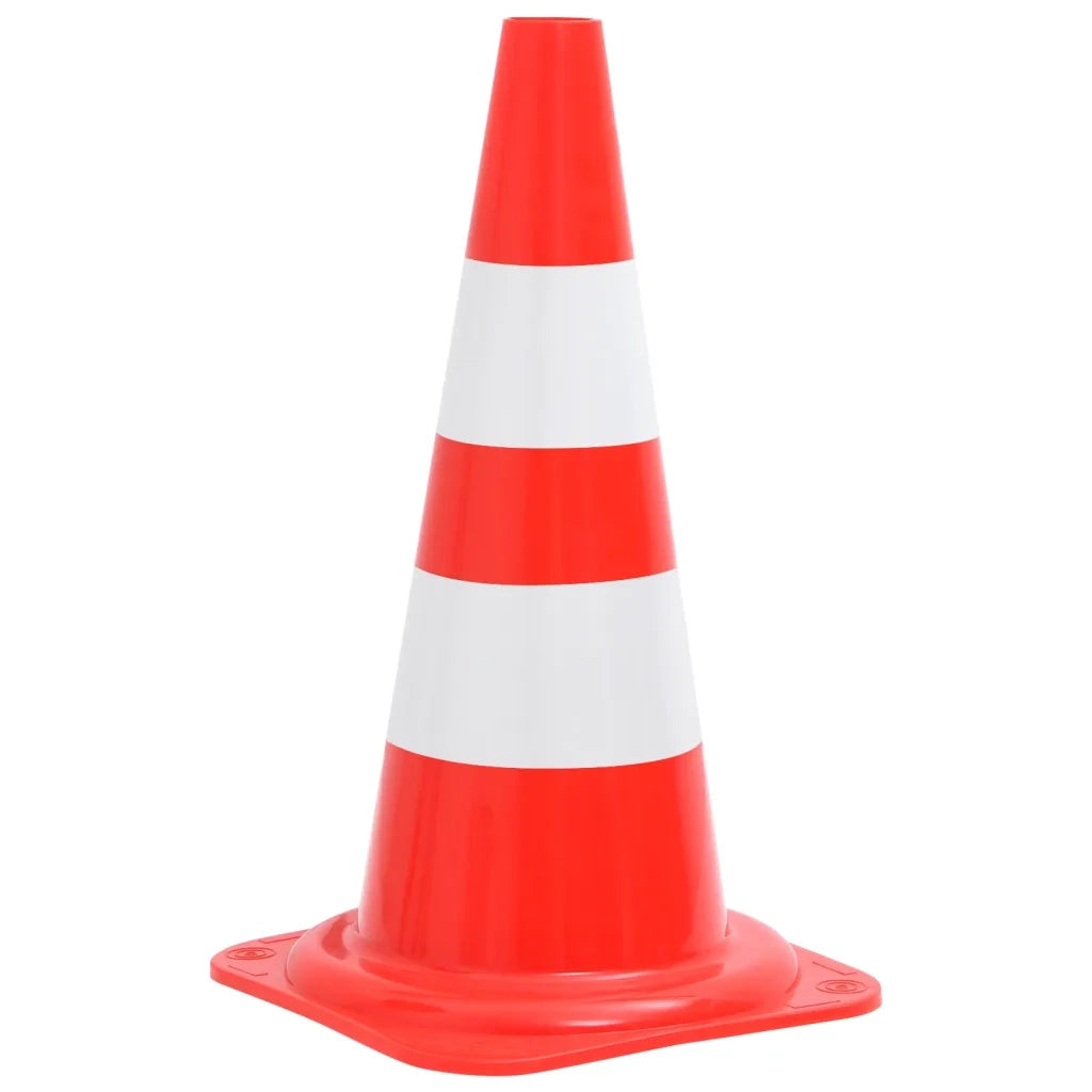 Set Segnaletica Coni Stradali e Catena da 10 m Rosso Bianco cod mxl 62796