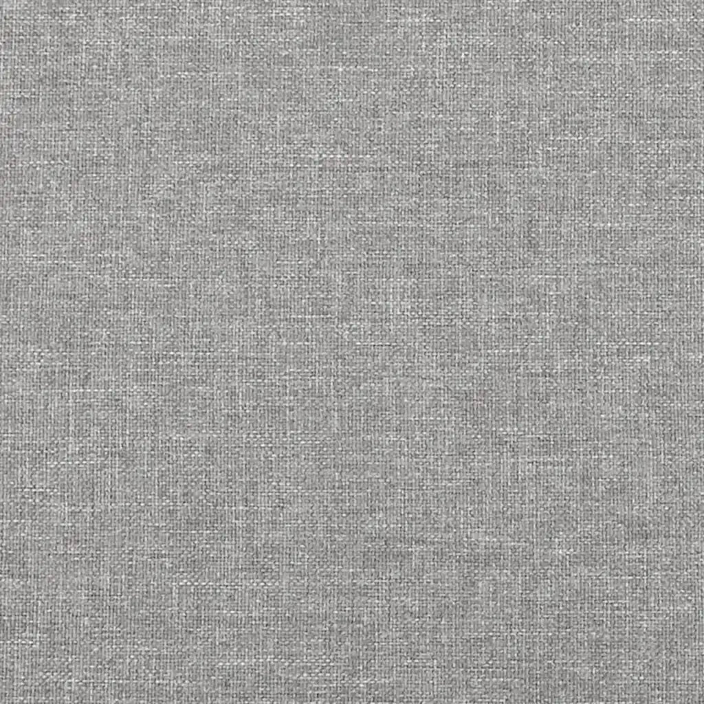 Letto matrimoniale | Letto per adulti | Giroletto senza Materasso Grigio Chiaro 120x200 cm Tessuto