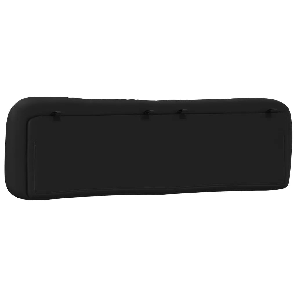 Cuscino Testiera-Cuscino per Testiera Hvar Nero 180 cm in Similpelle