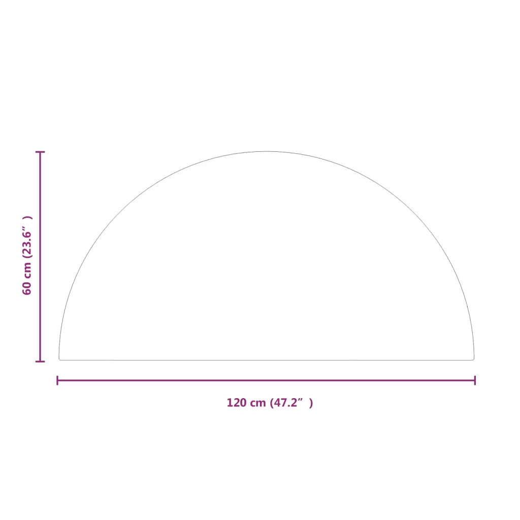 Piastra in vetro per camino Trasparente 1200 x 600 mm Vetro CFW2450427