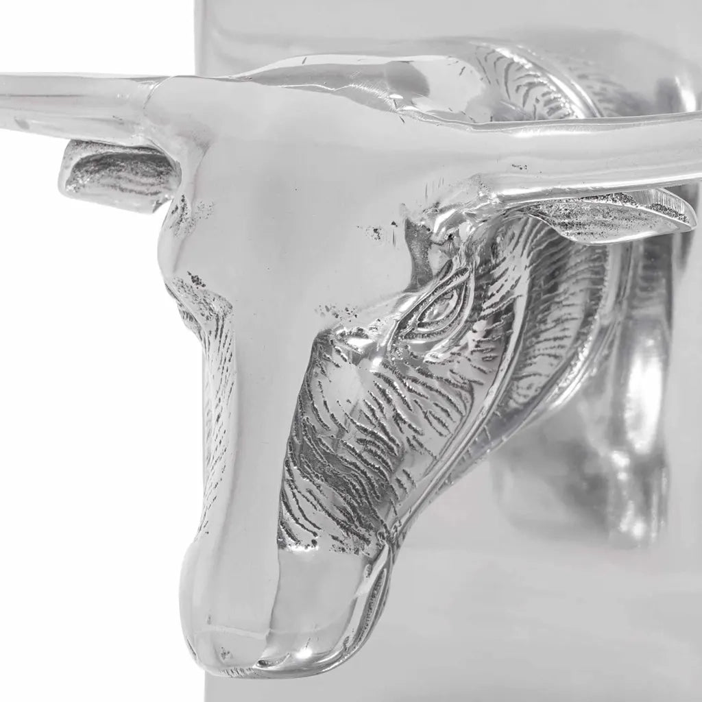 Fermalibri 2 pz Argento 21,5 x 15,5 x 20 cm Alluminio CFW3196827