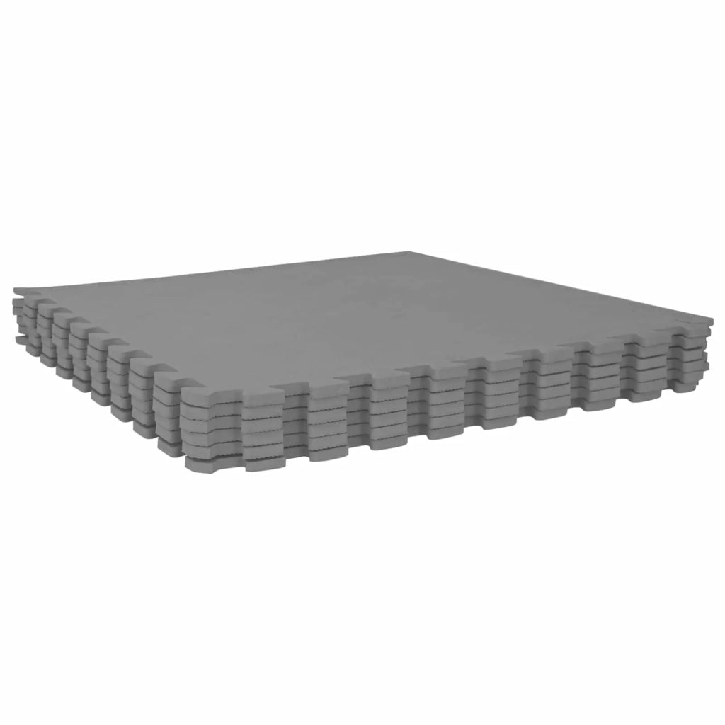 Tappeti 24 pcs Grigio 8,64 m² Schiuma EVA 42040736