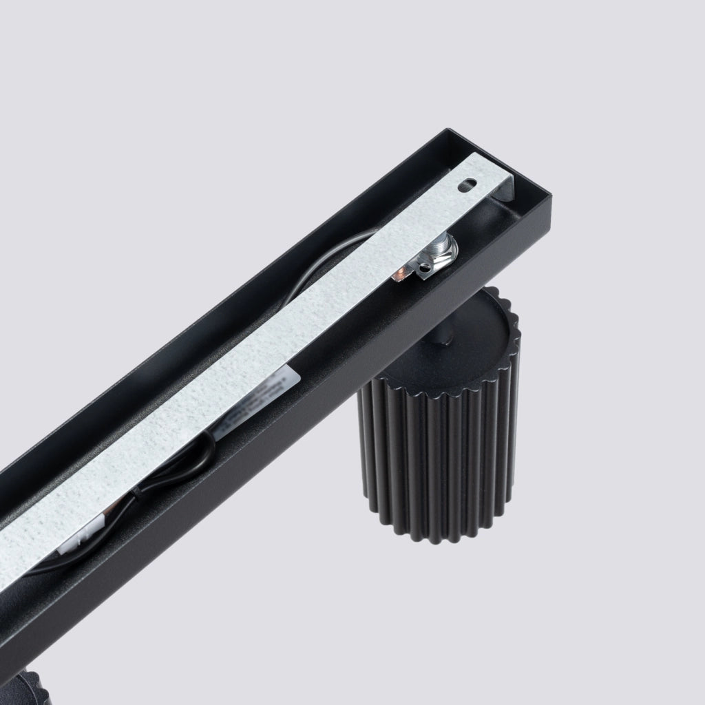 Lampada a soffitto KARBON 4L nero