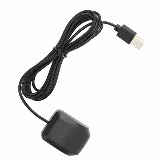 Antenna GPS esterna con interfaccia USB - Formato compatto - Modulo navigazione - Per Google Maps e PC - Modello